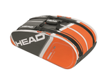 Теннисная сумка Head Core Supercombi 2015 (grey/orange)