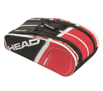 Теннисная сумка Head Core Supercombi 2015 (black/red)