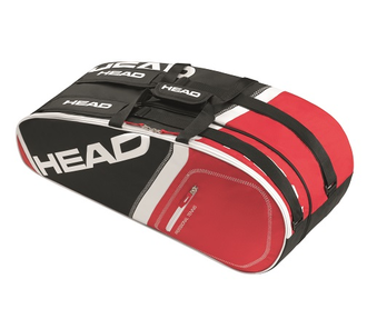 Теннисная сумка Head Core Combi 2015 (black/red)