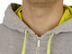 Толстовка Head Swift Full Zip Hoody (grey-yellow)