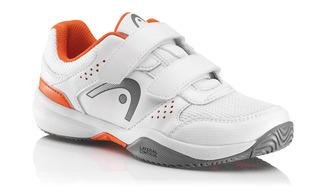 Теннисные кроссовки Head Lazer Velcro Junior (white-orange) 2015